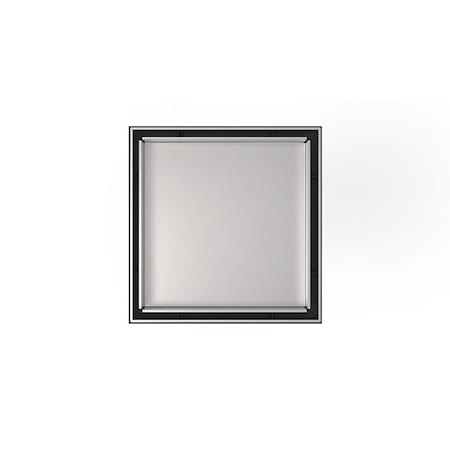 Infinity Drain 5"x5" LT5 Tile Drain Strainer-2" Throat Satin SS LT5_2_SS